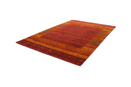 Handgemaakt vloerkleed en karpet Nepali Rood