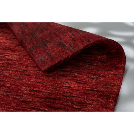 Wollen vloerkleed Santino rood D200 C010